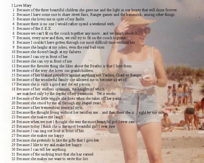 Mary Dziuma's Poem
